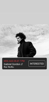Gabriel Gordon Solo Acoustic at Bar Bobu Berlin
