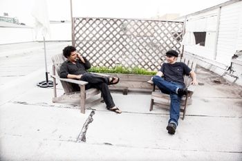 Gabriel Gordon and Shawn Pelton in Sunset Park, Brooklyn, 2014

