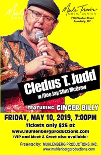 Cledus T. Judd with Special Guest Ginger Billy