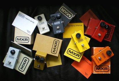 "Who loves pedals? I do! You always know Dunlop MXR pedals are going to stand up through all kinds of touring abuse and still work and sound amazing! I use their awesome Volume pedal, mini Phaser, mini DynaComp, Custom Was, EQ & SubMachine Octave Fuzz pedal in my rig at the moment."-JW