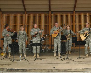 101st Army Country Band in Salida.
