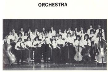 1980's: Front Row, 3rd violinist from left: Martin Luther King Jr. Middle School Orchestra,  Beltsville, Maryland.
