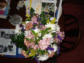 What Lovely Flowers. Thank You Bernie and the Summers Family.
