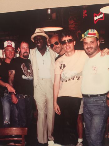 Jimmy with Albert King 1988
