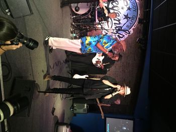 Jimmy Hall Helps Buddy Guy Celebrate His 80th Birthday! Buddy celebrated his 80th birthday at his club Buddy Guy's Legends in Chicago, Illinois on August 1, 2016. Jimmy and others from Jeff Beck's band joined Buddy on stage in celebration.
