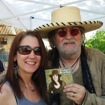 Me with "The Man", Ray Wylie Hubbard
