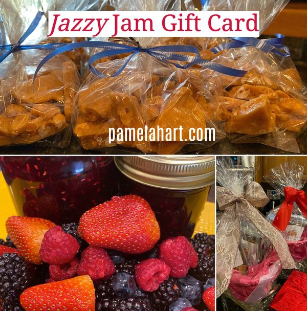 Jazzy Jam by Pamela Hart Gift Card - $25