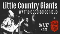 Duo opening for Little Country Giants