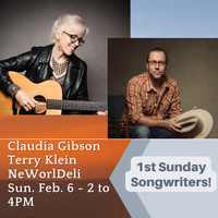 Claudia Gibson & Terry Klein - 1st Sunday Songwriters
