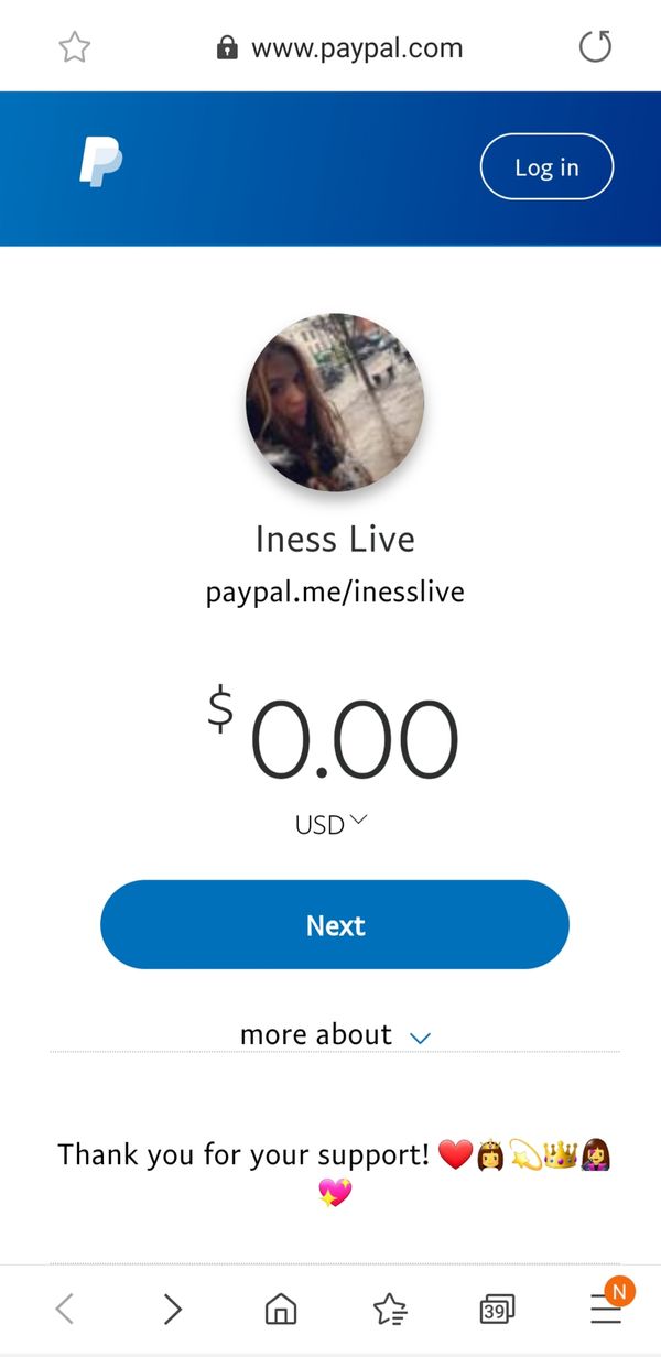 Click the button/link #DONATE# to support Iness Live, Web Page, Music & Projects.
🙌🥰👏💝💖💗💓💞💕
Thank you!
