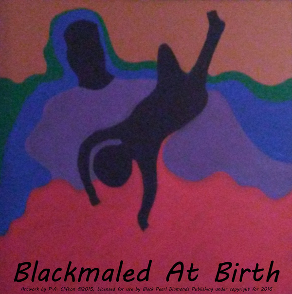 Abstract Artwork 'Blackmaled At Birth' ©, Signed & Framed