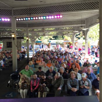 The other half of the crowd for our first set at Dollywood 10/17/14
