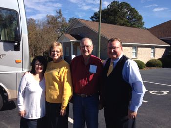 Pastor Billy Bevan Jr. and The Joyaires November 10th 2013.
