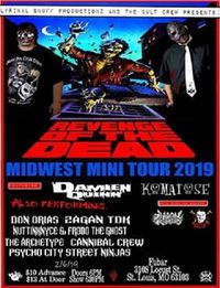 Revenge Of The Dead Mini Tour w/ Damien Quinn and The Archetype