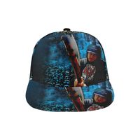 The Limited Edition  Swing Dee Diablo "DARKEST OF THE DARK"  All Over Print Snap Back! 
