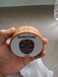 The Brimstone Lab A60 Wireless Wood Grain Bluetooth Speakers