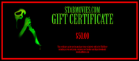 StabMovies.com $50 Gift Certificate