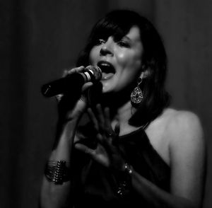 Angie Lyons - Lead Vocals -  An accomplished singer and regular on the Chicago music Scene.  Angie can be seen regularly playing with many great Chicago big bands.  Angie has been a lifelong student of voice and it shows!  One half of the NFP 1-2 punch of female lead singers.  Angie can sing the softest ballad to the heaviest rocker.  Angie's favorite charities are - Holy Cross and Loyola Academy.