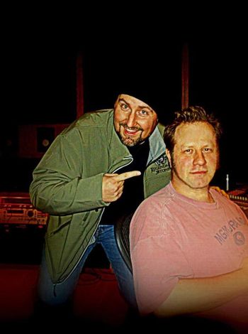 Was also a long night in the studio for Chad and Gold record producer/engineer Robert Rebeck
