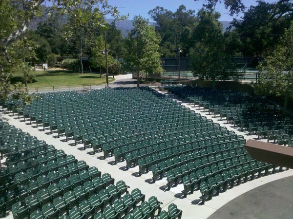 FIXED RESERVED SEATING Per City of Ojai no Pit Seating this year