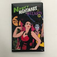 Nancy Nightmare and the Wizard Comic Book Pin