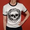 Mama Skull ringer Tee - Sold Out
