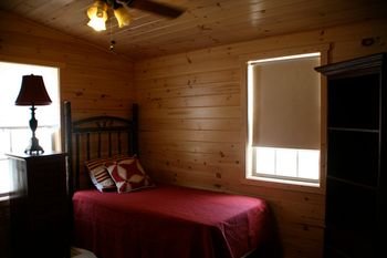 Each cabin tastefully decorated
