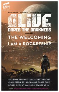 Olive Dares the Darkness reunites with I Am a Rocketship and The Welcoming