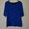 ☆☆ Blue Sequin Top (Size XL)