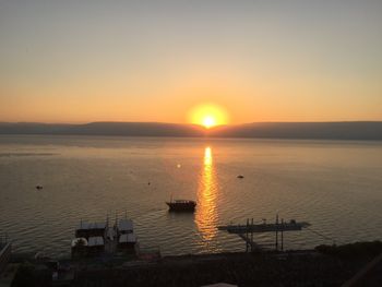 Welcoming the Sun @ Sea of Galilee in Tiberias
