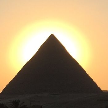 Sunset @the Great Pyramid
