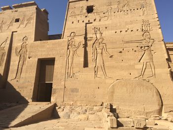 Isis Temple Hieroglyphs
