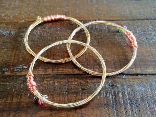 Handmade Guitar Strings Bracelet