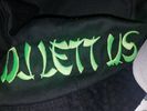 Green Samarai Dj Lettus Letters on Black hat