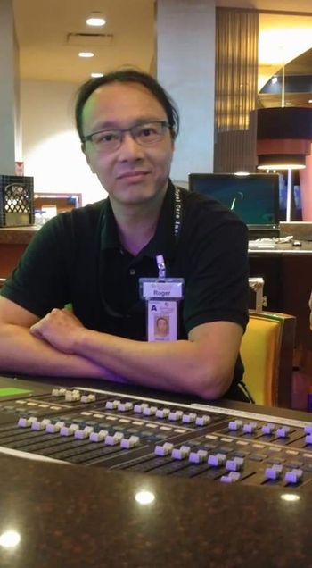 Roger Lo- Our incredible soundman at Resorts Bar 360
