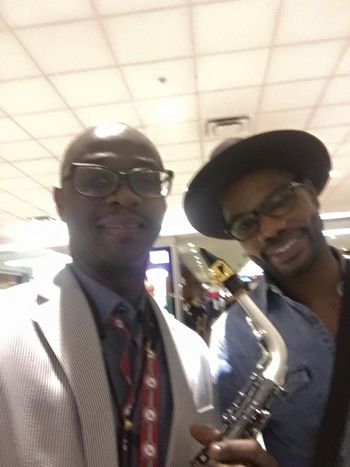 With Kirk Franklin
