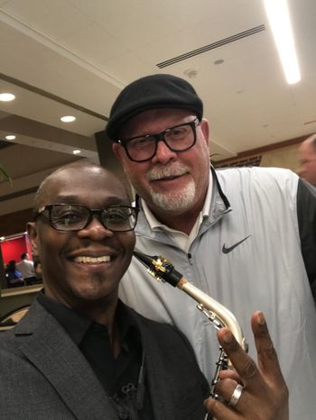 With Coach Bruce Arians!
