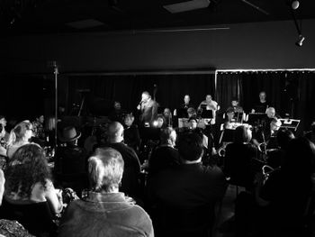 An enchanted evening as a dream come true for James Everett; who performed to a sell out crowd at the Oakland Sound Room with the  Kelly Park Big Band as a featured Vocalist.
