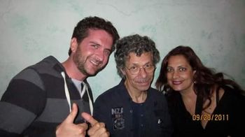 With maestro Chick Corea and my good friend Alexia Vassiliou at The Greek Theatre in LA after a rturn to Forever concert.

