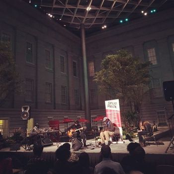 Performing at National Portrait Gallery, Smithsonian Institution. Feb 2017. Washington, D.C.

