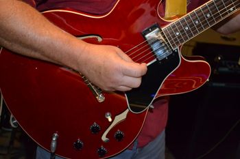 Mike R's Beautiful Gibson ES-335--a gift from his wife!
