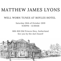 Matthew James Lyons @ Boyles