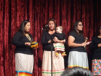 2017 NAMA's The Seneca Nation's traditional female singing group, the Newton Singers.

