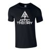 Attic Theory Chest Logo T-Shirt - Black (Gildan Soft Style)