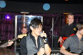 MiG with the WWRY Band at JJ's Bar, Hong Kong 2008
