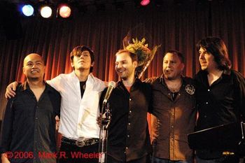 MiG & Band take a bow - The Canal Room, New York City 2005
