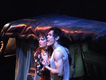 Jenna Lee James & MiG in WE WILL ROCK YOU London
