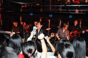 MiG with the WWRY Band at JJ's Bar, Hong Kong 2008
