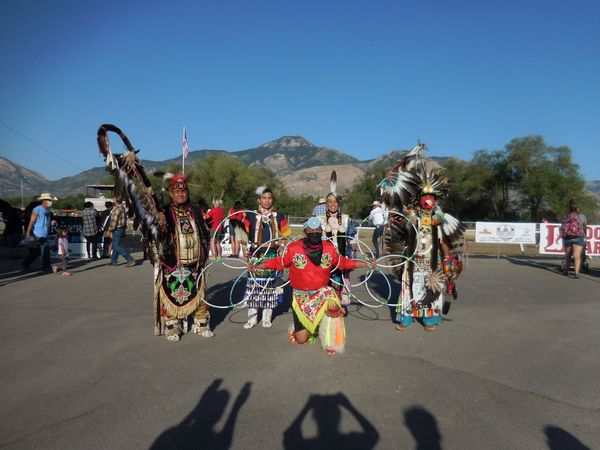 Native American Dancers Indian Relay- Ogden, Utah