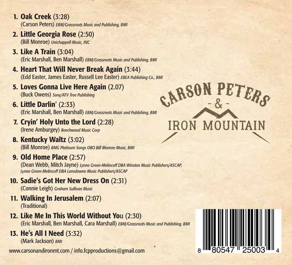 Carson Peters Iron Mountain